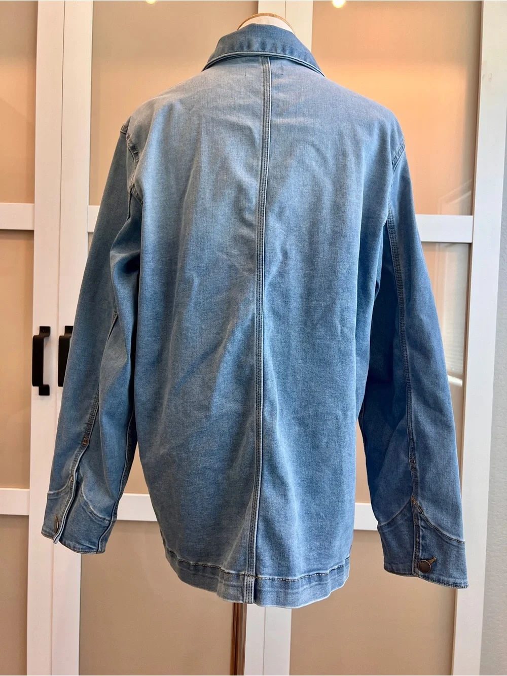 Denim Chore Jacket - Picture 4 of 9